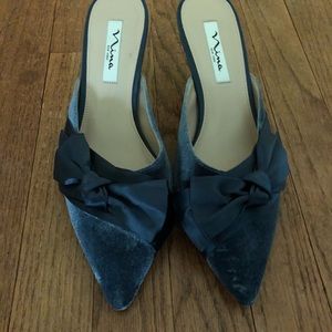 Nina kitten heels, Marina blue